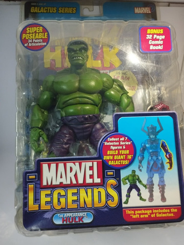 Marvel Legends Hulk Baf Galactus Toy Biz 2005 - Sin Detalles