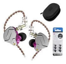 Comprar Audífonos Kz Zsn Pro Purple Sin Mic + Estuche Kz + Espumas