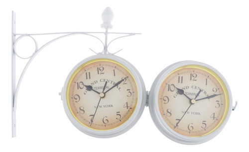 Reloj De Pared De Dos Cara, Reloj De Pared Con Blanco