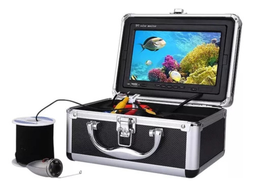 Camara Pesca Buscador Peces Sub-acuatica Monitor Lcd Bateria Recargable Smart Tech St-csa1 Vision Nocturna