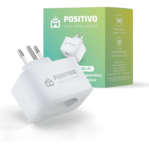 Tomada Smart Positivo WiFi 10A