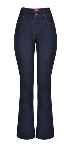 Cal a Wrangler Flare Com Lycra Cintura Alta Wf2001 Original