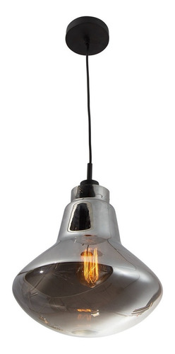 Lámpara Colgante Lumimexico H8324-1 Ahumado Mate E27 60w 1 Luz
