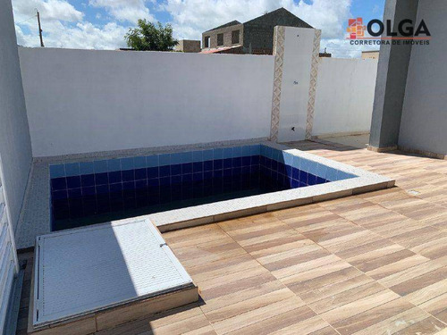 Imagem 8 de 28 de Grande Oportunidade Para Você Adquirir Uma Casa Nova, Com Projeto Exclusivo E Excelente Acabamento, À Venda - Gravatá/pe - Ca0629