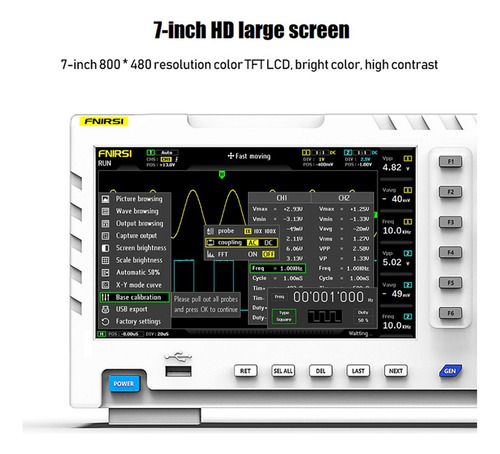 1014d Osciloscópio Digital De 2 Canais 100mhz 1gsa/s 1g
