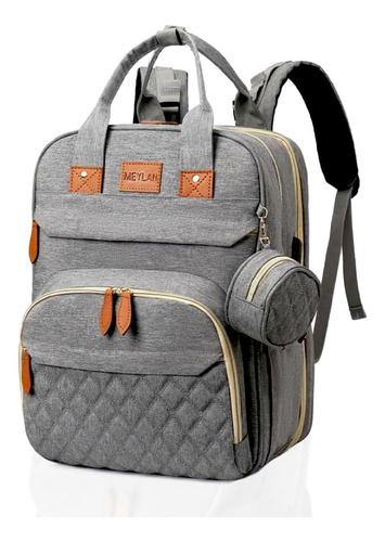 Bolsa De Pañales Mochila Para Bebé Impermeable Multifunciona