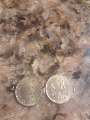 Moneda Argentina  1 Peso