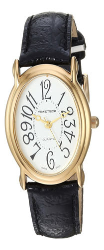 Reloj Casual De Cuero Y Metal Cuarzo .timetech. Para Mujer V