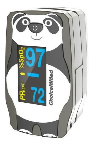 Oximetro Pediatrico Panda Saturometro De Pulso Dedo Silfab