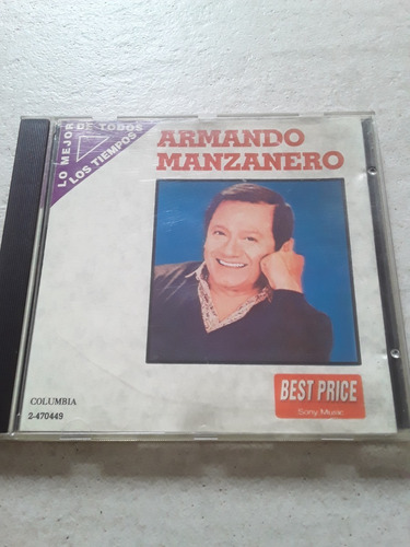 Armando Manzanero - Lo Mejor De Todos Los Tiempos Cd / Kktus