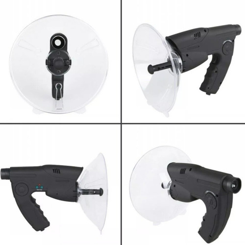 Imagen 6 de 11 de Micrófono Biónico Amplificador Sonido Espía Parabólico 100 M
