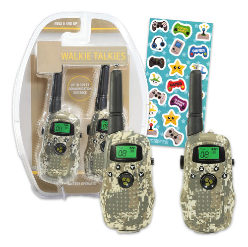 Walkie Talkies Radios Ejercito Niños Regalo Navidad
