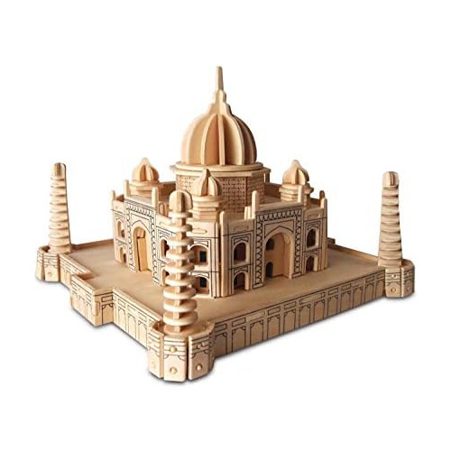 Kit De Construcción De Modelo De Madera Del Taj Mahal ...