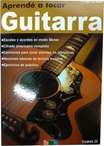 Metodo Aprendizaje Libro Aprender Tocar Guitarra Vol2 