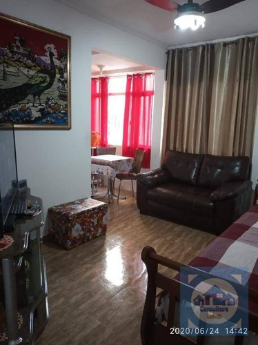 Imagem 6 de 20 de Apartamento Com 1 Dormitório À Venda, 54 M² Por R$ 180.000,00 - Centro - São Vicente/sp - Ap5094