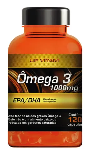 mega 3 Up Vitam 1000mg 120 C psulas Sabor Sem Sabor MercadoLivre