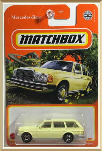 Matchbox # 53/100 - Mercedes S123 Station Wagon 1/64 - Gvx63