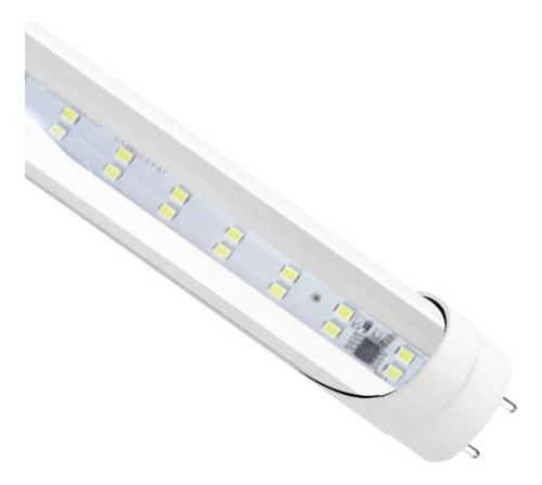 Tubo Led 120cm Transparente Aluminio 1 Lado 65watts 6500k