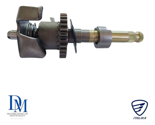 Conjunto Transmision Arranque Italika Ft180 Ts E06020027