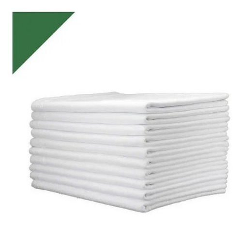 Imagem 2 de 4 de 10 Peças Pano De Chão Saco Duplo Alvejado Pp24 50x70cm