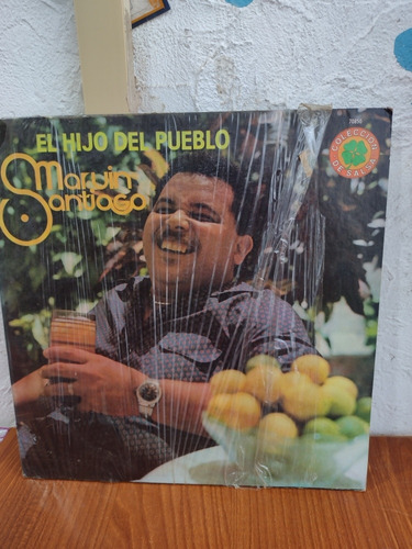 Marvin Santiago El Hijo Del Pueblo Disco De Vinil Lp