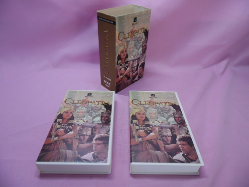 Vhs Cleopatra Parte 1 Y 2 (Usado)