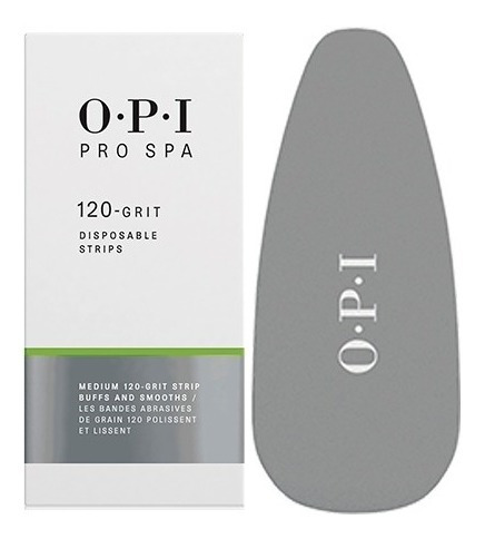 Opi Pro Spa Dual Foot File Repuesto Escofina 120-grit X 20 U