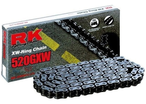 Cadena Transmision Rk 520 X 120 Gxw-ring Racing Con Xw-ring