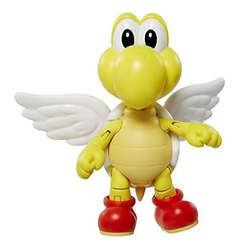 World Of Nintendo 91450 4  Para Troopa Con Moneda Figura De 