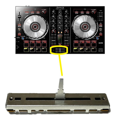 Potenciômetro Crossfader Ddj Sb, Ddj Sb2 Original