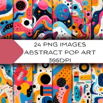 Comprar Pop Art Kit Digital: 8 Diseños Png  Sublimación