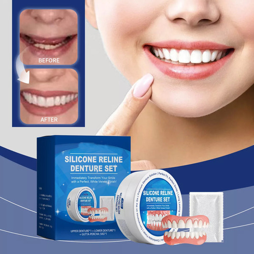 Fit Juego De Prótesis Dentales Superiores E Inferiores