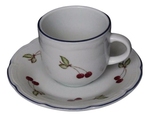 Juego De Tazas De Te Con Plato X 6 Tsuji 1831 Estampado Con Sello 1era Calidad