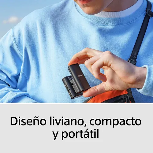 Micrófono Inalámbrico Sony Ecm-w2bt Camera-mount Sistema Color Negro