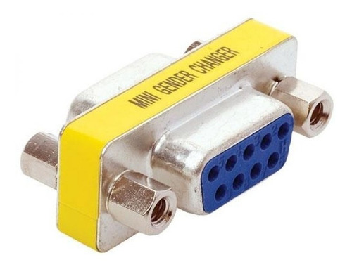 Adaptador Cambiador Genero Serial Db9 Hembra-hembra (3 Pzs)