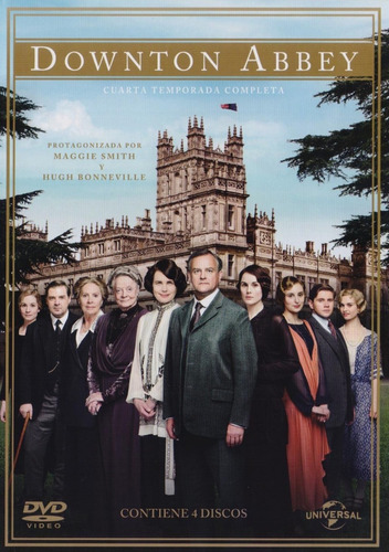 Downton Abbey Cuarta Temporada 4 Cuatro Dvd