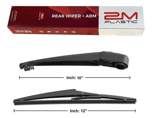 Brazo Y Pluma Limpiador Trasero Toyota Rav4 Rav-4 2006-2012