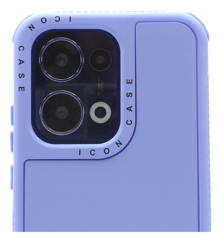 Funda 3 En 1 Para Oppo Reno 13 5g Case Uso Rudo Protector Supreme - Lila Oppo Reno 13 5g