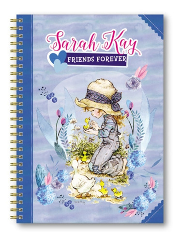 Cuaderno Universitario A4 T Dura Sarah Kay Original Azul