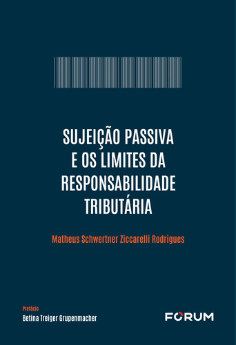 Libro Sujeicao Passiva E Limit Resp Tributaria 01ed 23 De Ro