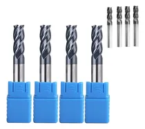 Comprar Fresa 4 Filos 6mm Serie Larga Cnc Router Metal Duro Tungsten
