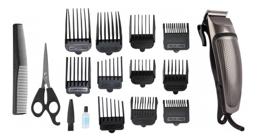 Kit Para Corte De Cabelo E Barba 20 Pçs Vivitar Pg6020