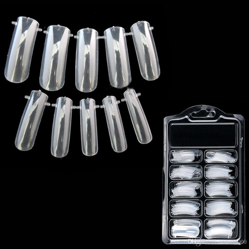 600 Tips Uñas Formas Moldes Dual System Forms Envio Gratis