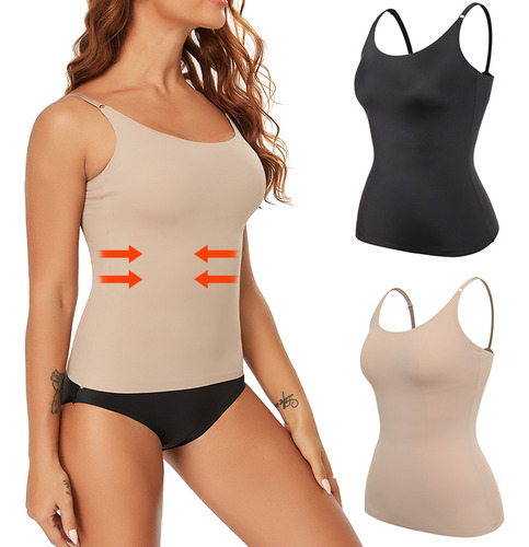 Blusa Moldeadora De Cintura Para Mujer, Suave Y Con Control