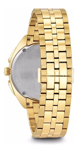 Relógio Bulova Curv Masculino Wb31890g 97a125 Dourado