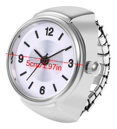 Anillos De Reloj Para Mujer Relojes De Dedo De Cuarzo Con Si