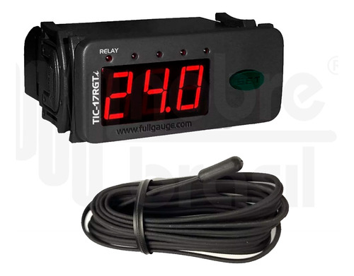 Controlador Temperatura Tic-17 Rgti Bivolt Full Gauge 12/24v