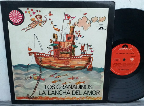 Los Granadinos - La Lancha Del Amor - Lp Vinilo Cumbia