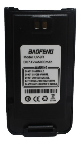 Imagem 6 de 6 de Kit 4 Rádio Comunicador Haiz Uv9r 10w Resistente À Água