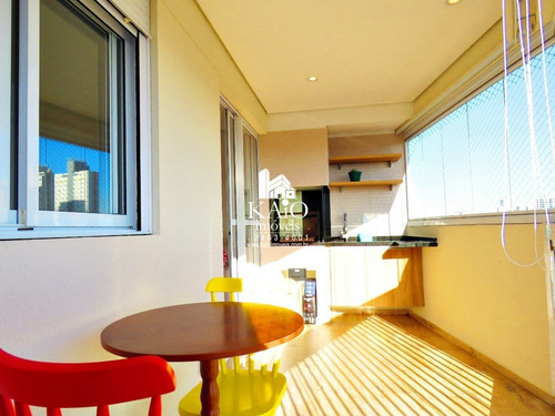 Imagem 6 de 30 de Apartamento Autêntico Reformado 82m² 3dormitórios Varanda Gourmet 2 Vagas